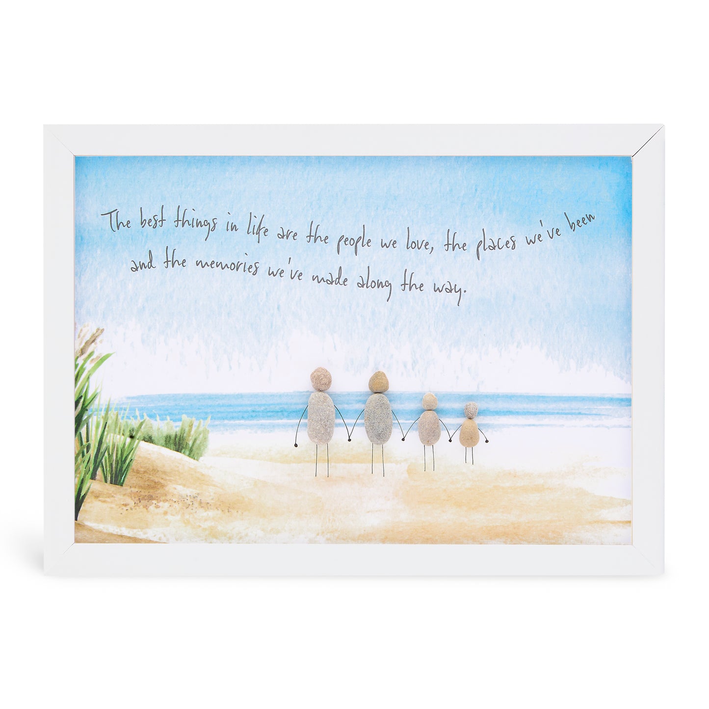 A4 Beach - The best things in life are the people we love, the places we've been and the memories we've made along the way