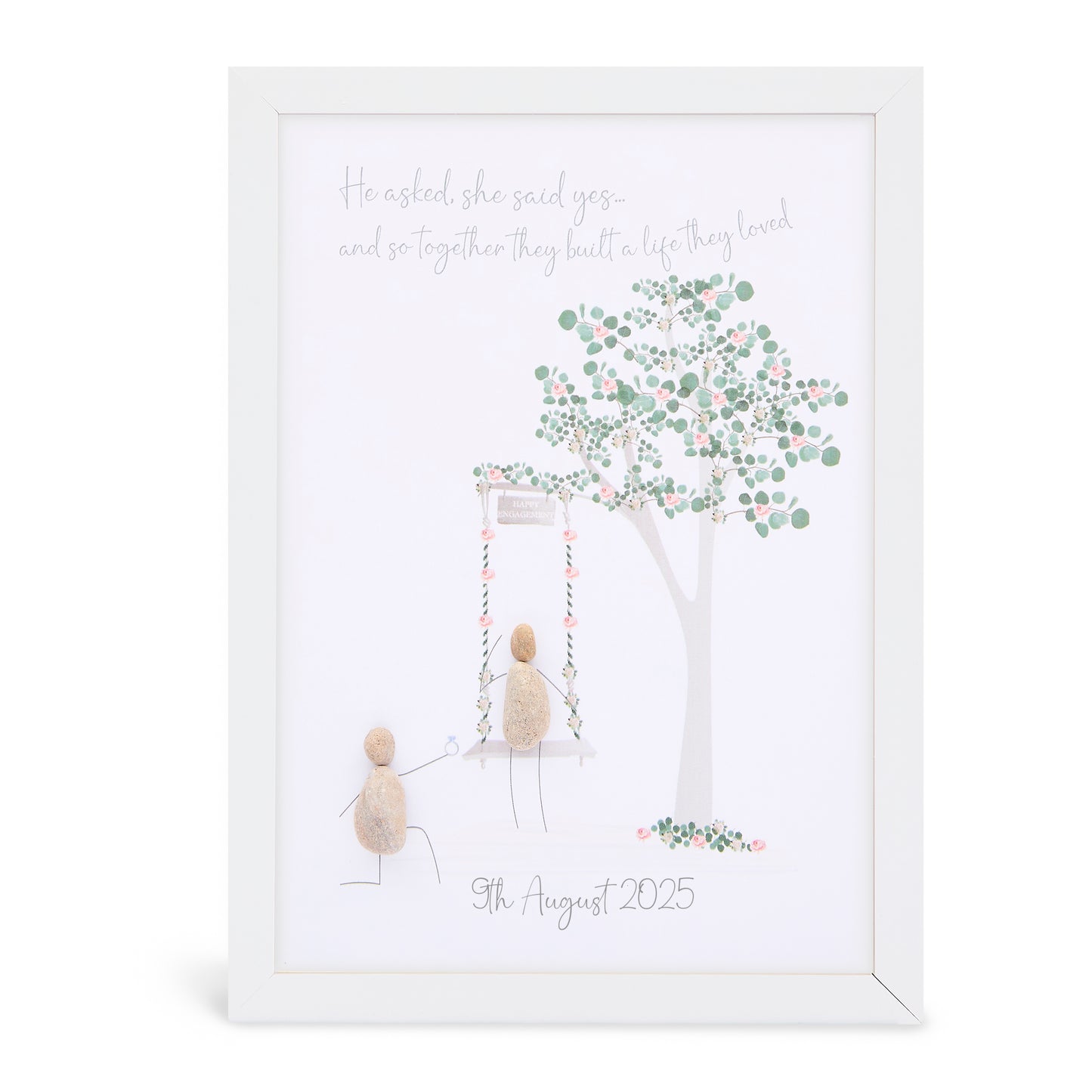 A4 Engagement - He asked, she said yes... and so together they built a life they loved