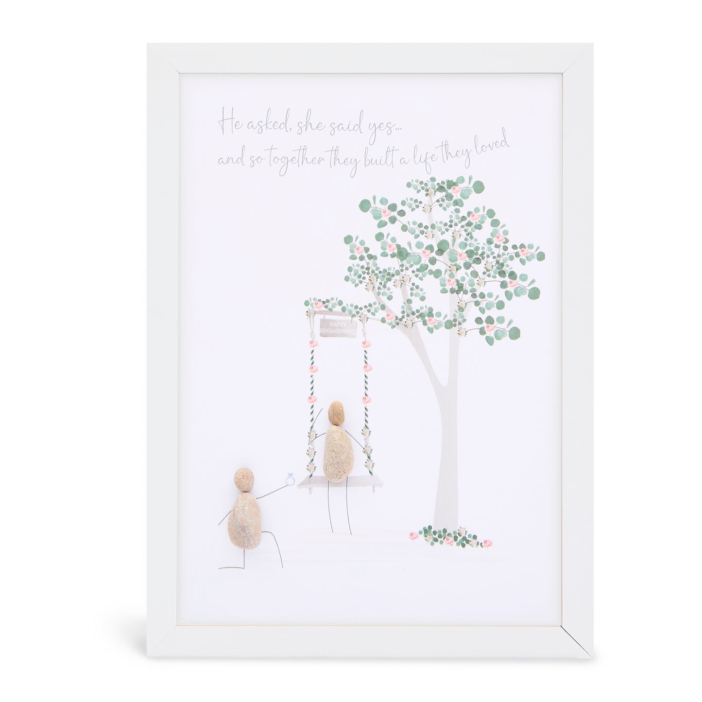 A4 Engagement - He asked, she said yes... and so together they built a life they loved