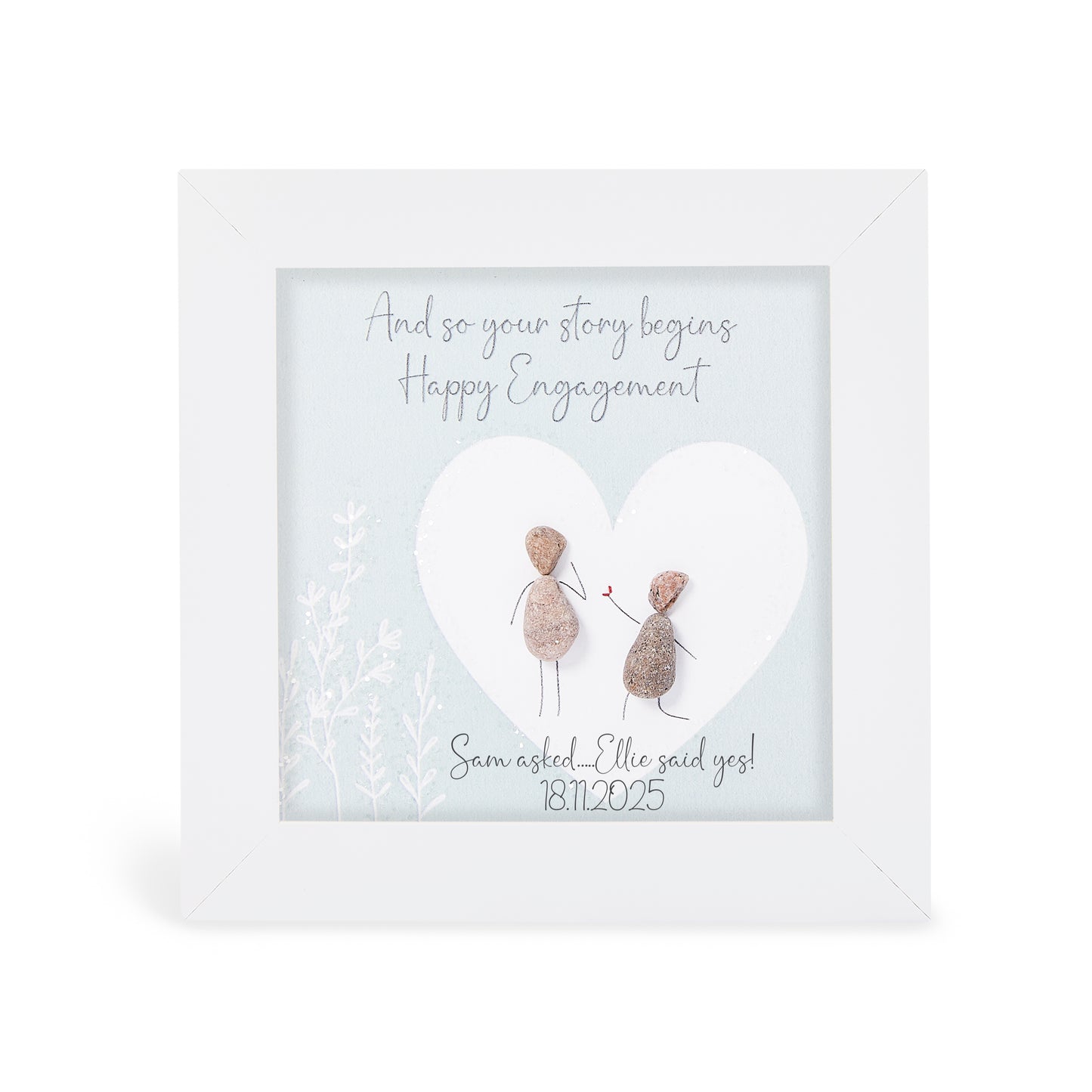 Mini Glitter - Engagement - And so your story begins, Happy Engagement