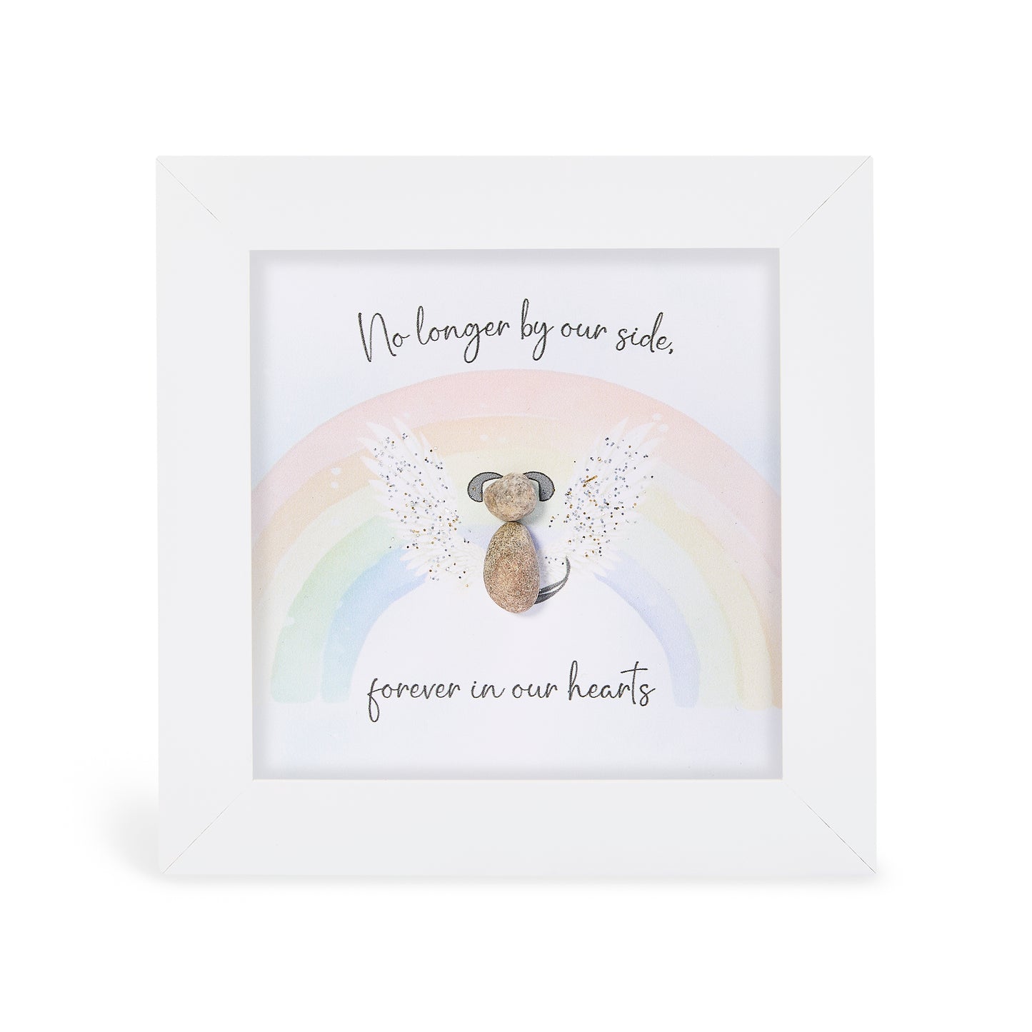 Mini Glitter - Memorial Dog - No longer by our side, Forever in our hearts