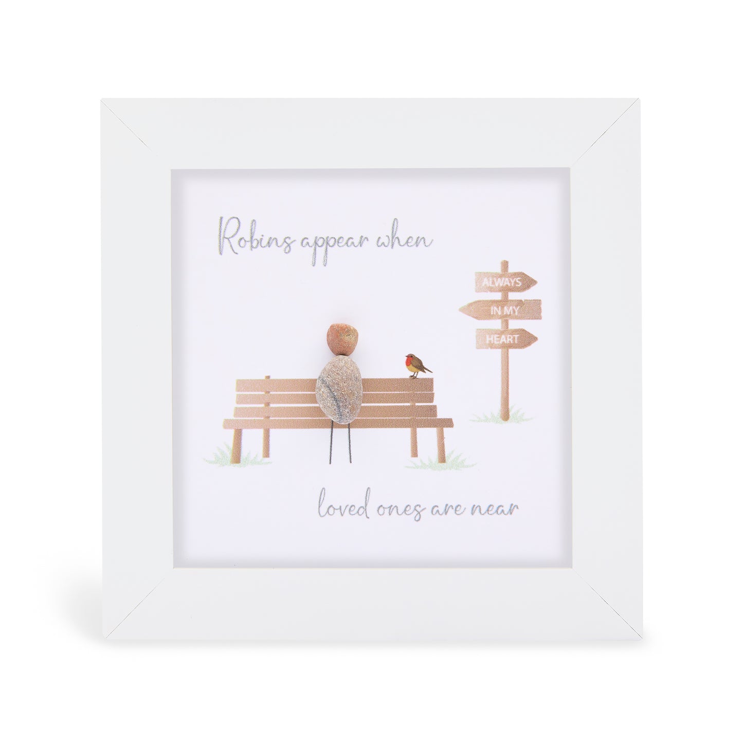 Memorial - Robins appear when loved ones are near