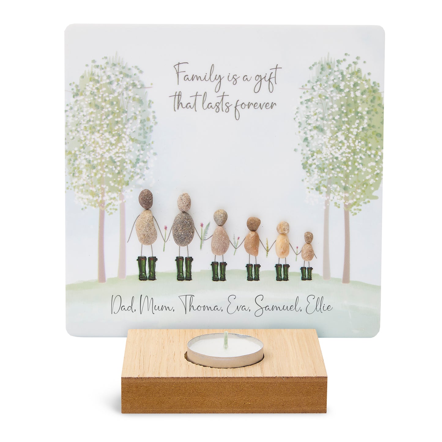 T-Lite Holder - Family is a gift that lasts forever