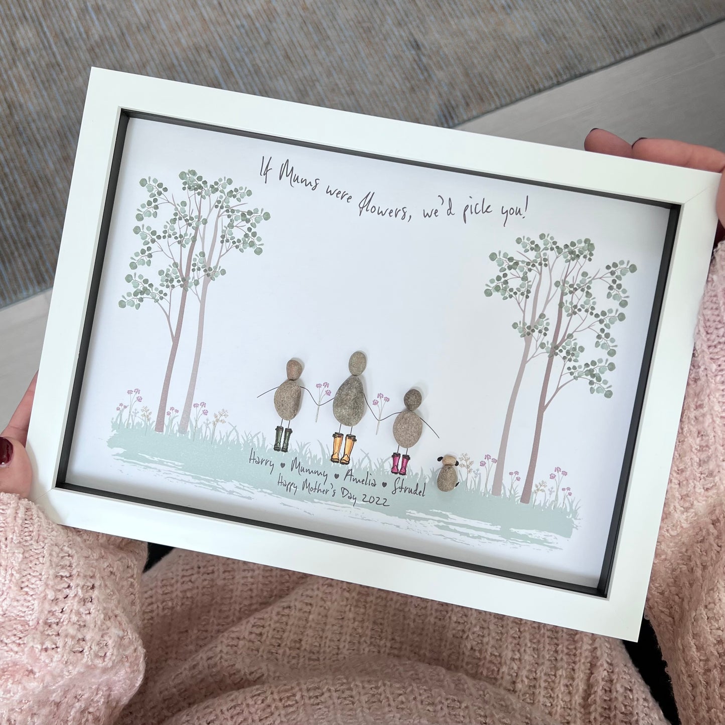 A4 Welly - Family.... like branches on a tree we all grow in different directions yet our roots remain as one