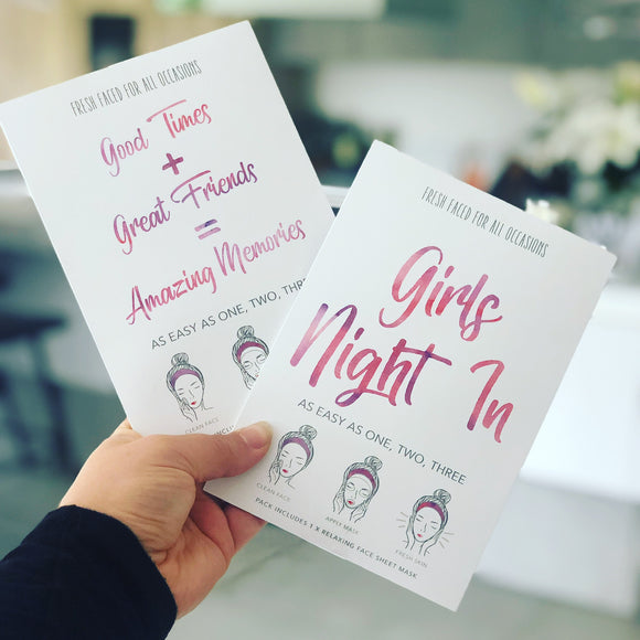 Face Mask Sheets