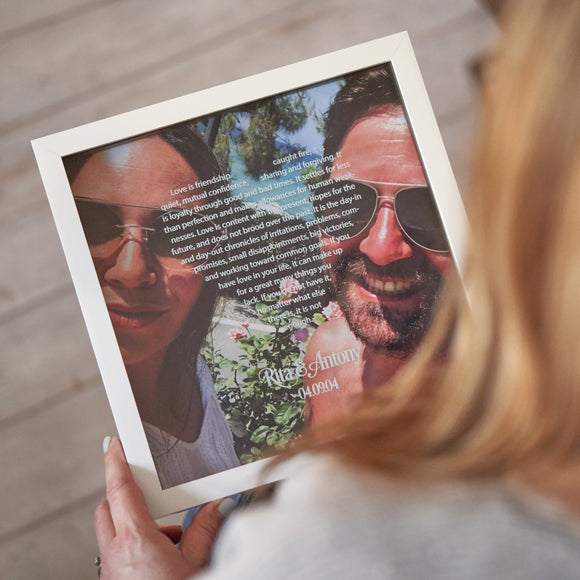Personalised Photo Box Frames