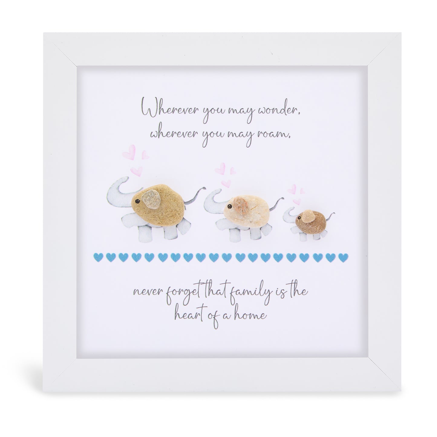 Midi - Elephants - Wherever you may wonder, wherever you may roam, never forget that family is the heart of a home