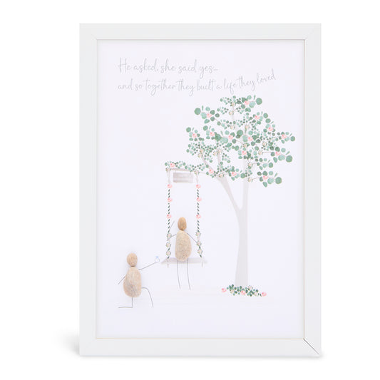 A4 Engagement - He asked, she said yes... and so together they built a life they loved