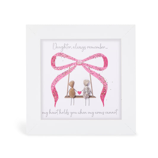 Mini Glitter - Daughter - Always remember my heart holds you when my arms cannot