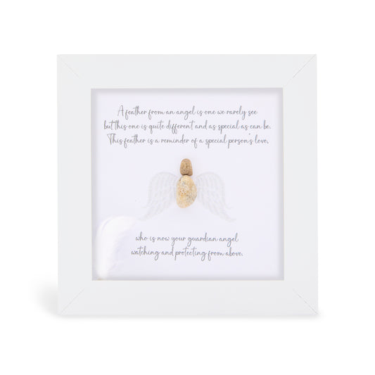 Memorial - Guardian Angel  - 'A feather from an angel' Poem