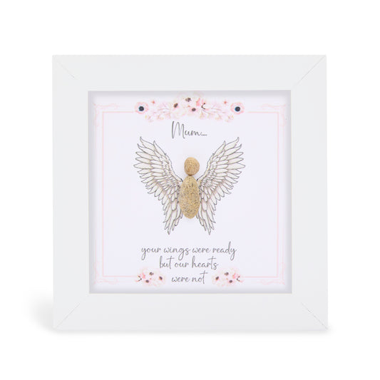 Memorial - Mum, you're wings were ready but our hearts were not