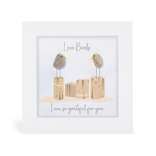 Mini - Love Birds - I am so grateful for you