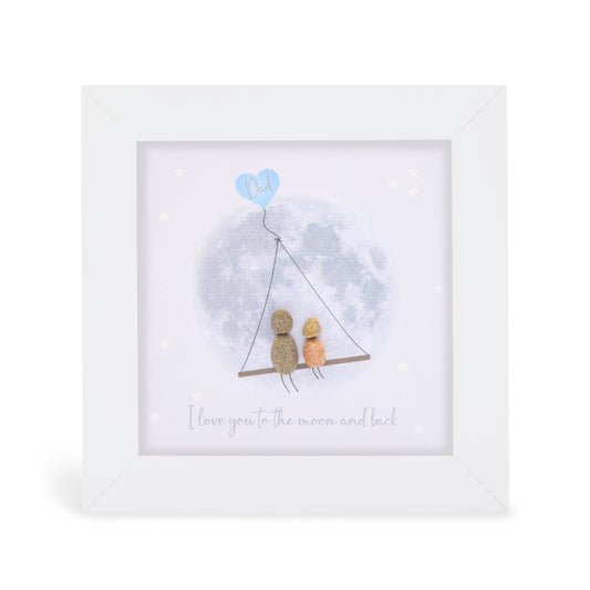 Mini - Dad, I love you to the moon and back