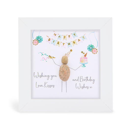 Mini - Happy Birthday - Wishing you love kisses and Birthday wishes