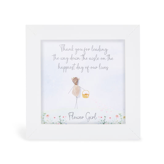 Mini - Flower Girl - Thank you for leading the way down the aisle on the happiest day of our lives