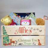 Personalised Woodland Christmas Eve Crate Box