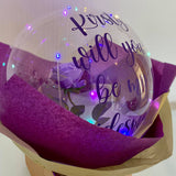 Personalised Bubble Bloom Balloon Bouquet