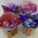 Personalised Bubble Bloom Balloon Bouquet