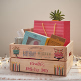 Personalised Birthday Crates