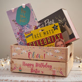 Personalised Birthday Crates