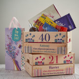 Personalised Special Birthday Crate