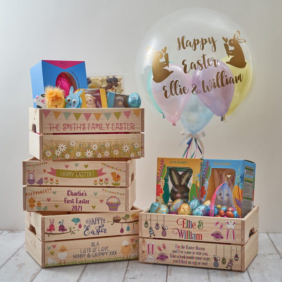 Personalised Easter Crates