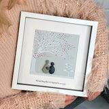 Love Story Tree Pebble Picture