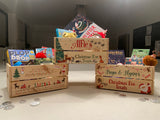 Personalised Candy Christmas Eve Crate Box