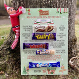 Christmas Chocolate Board A3