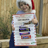 Christmas Chocolate Board A3