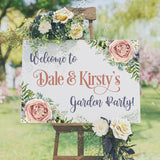 Rose Corner Personalised Sign