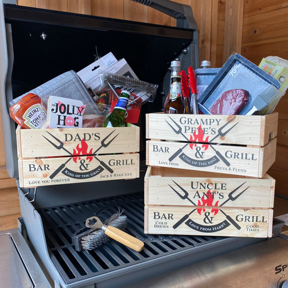 The BBQ King - Personalised Father's Day Crate