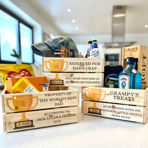 The Champ - Personalised Father's Day Crate