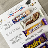Exam Results Chocolate Board