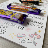 Kids Theme Chocolate Birthday Board
