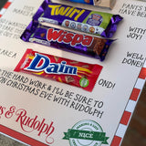 Nice List Certificate Chocolate Board