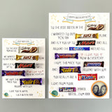Father's Day / Family / Friend Chocolate Message Board