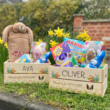 Personalised Easter Egg Crate - Delivered by the Easter Bunny