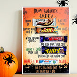 Halloween Chocolate Board