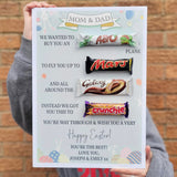 Personalised Easter Gift Chocolate Board