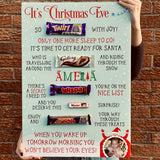 Christmas Eve Chocolate Board