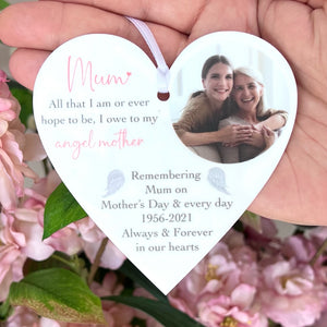 Mother’s Day Memorial Heart Decoration