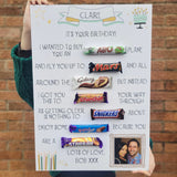 BIRTHDAY Chocolate Message Board