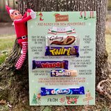 Elf Arrival Chocolate Board