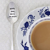 Personalised Silver Plated Vintage Teaspoon