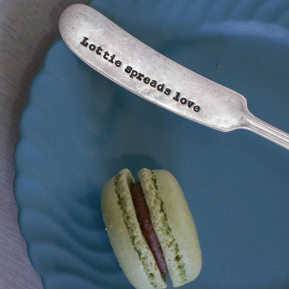 Personalised Vintage Butter Knife